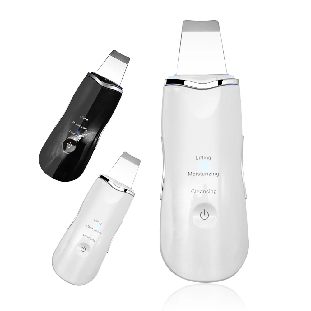 Portable Beauty Lifting Tool Facial Cleaner Device Blackhead Remover Ultrasonic Skin Scrubber
