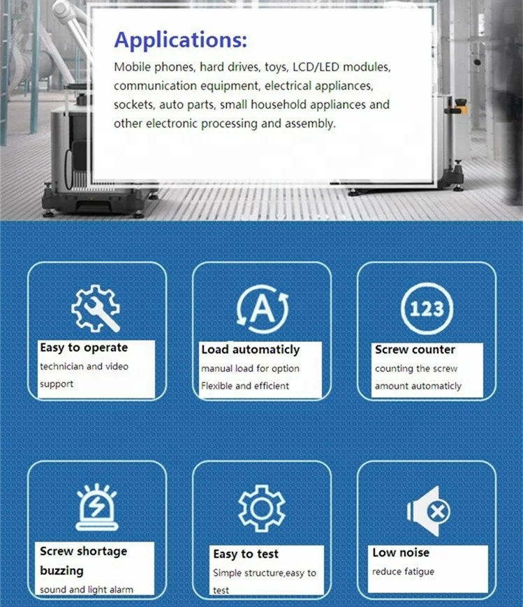 factory supply automatic screw machines suppliers smart automatic screwdriver