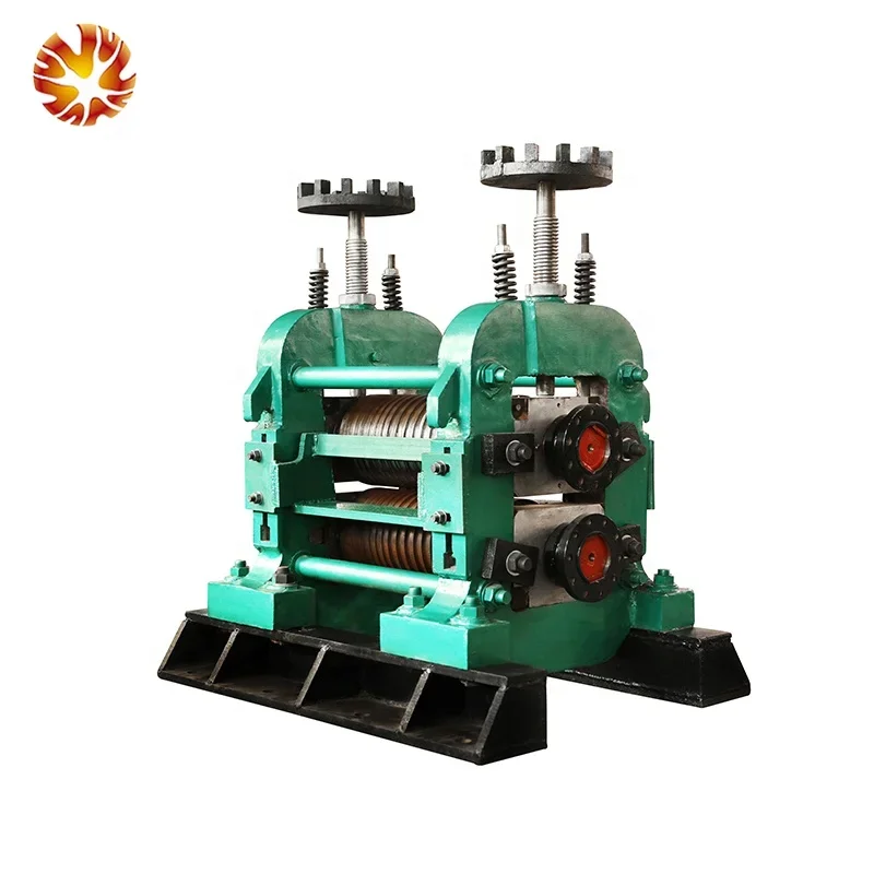 Industrial  raw material steel scrap or billet 1-3t/hour steel bar production line