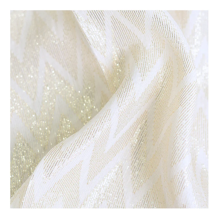 
Proper Price Top Quality Smooth Mesh Metallic Shiny Silk Fabric 