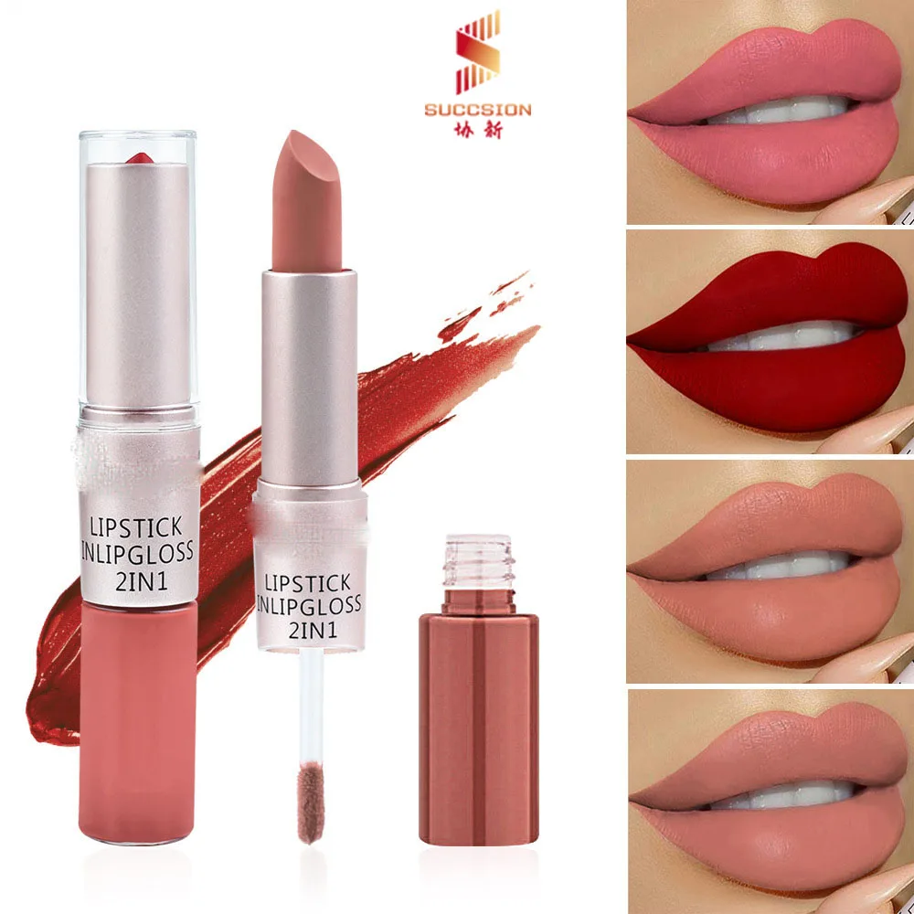 Waterproof Vegan Make Your Own Logo Matte Liquid Lipstick Private Label Custom Lipstick