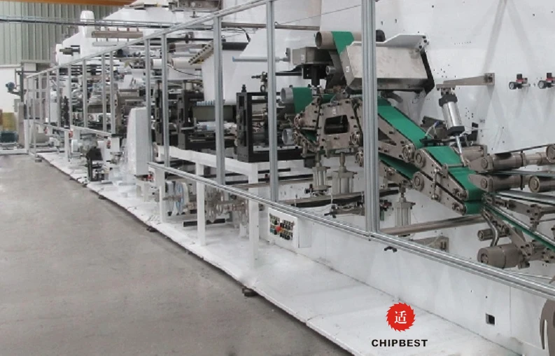 Automatic baby diaper making small machine sanitary napkin for baby making machine used   baby diapers manufacturing machine