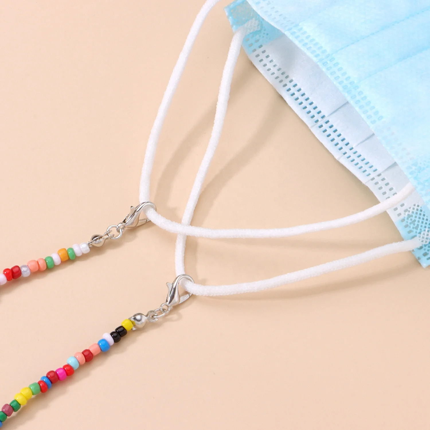 Zuowen Wholesale Glasses Chain Colorful Tassel Beaded Chain For Facemask Eyeglasses