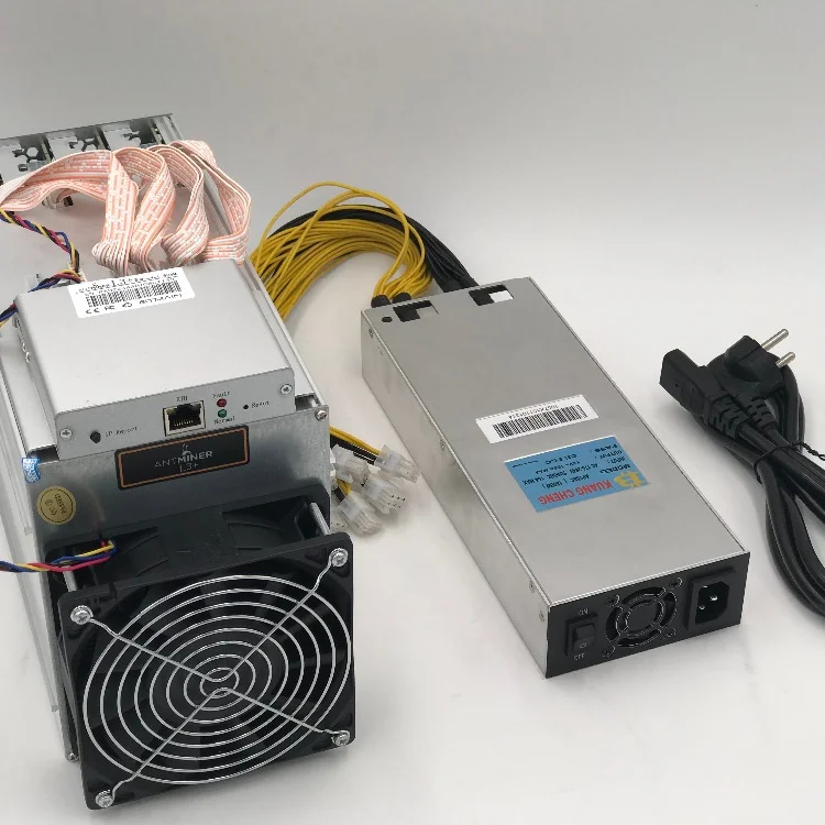 L3 ++ 504Mh/S 580M 600Mh Scrypt алгоритм плюс используемый Майнер Asic Hashboard Litecoin Miner Bitmain Antminer L3 + с блоком питания