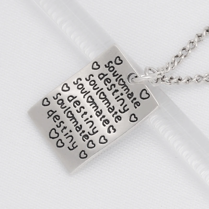 2021 Vintage Custom Letter Coin Necklace for Men 925 Sterling Silver Men Jewelry Pendant