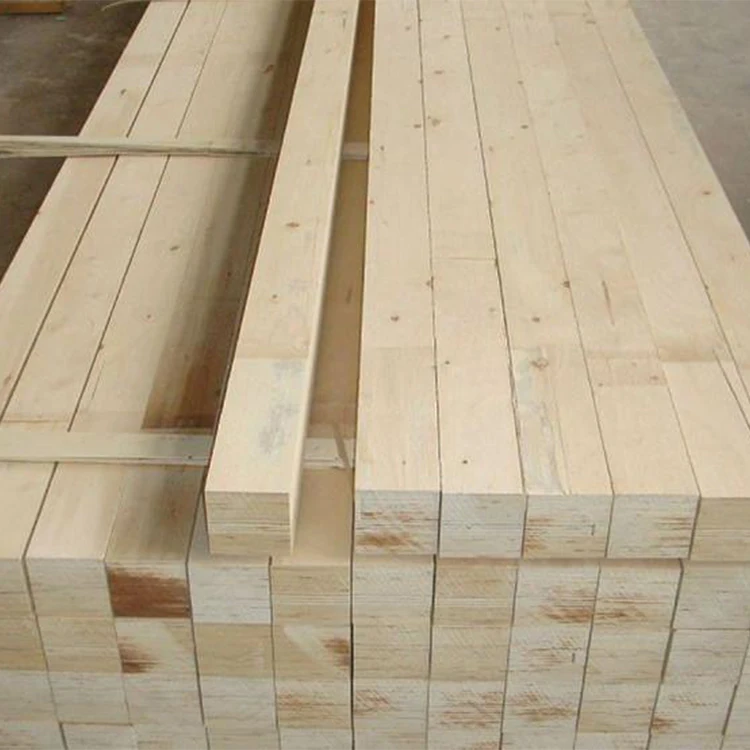China Wholesale Best Quality Construction 2x4  Pine Planks Natural Pine Wood Lumber