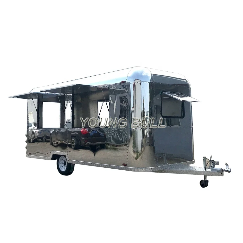 Youngbull Food Trailer For Sale Food Cart Caravan Best Sale Food Truck In Southeast Asia