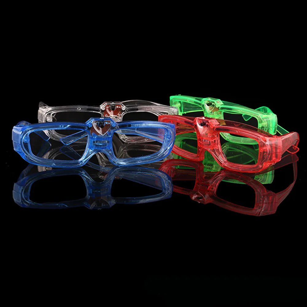 Christmas festival party LED luminous glasses square Cold Light Bar nightclub party supplies