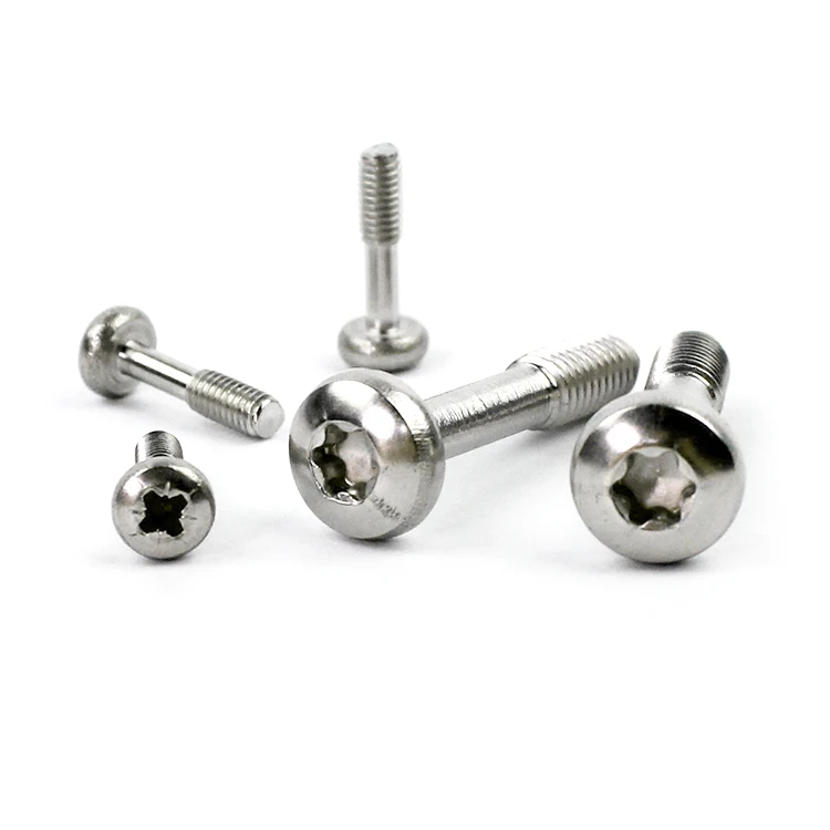 High Strength M4 M6 M5 Knurled Head Captive Screws A4-70 Zinc Plated/Black Oxide Finish shoulder captive screw