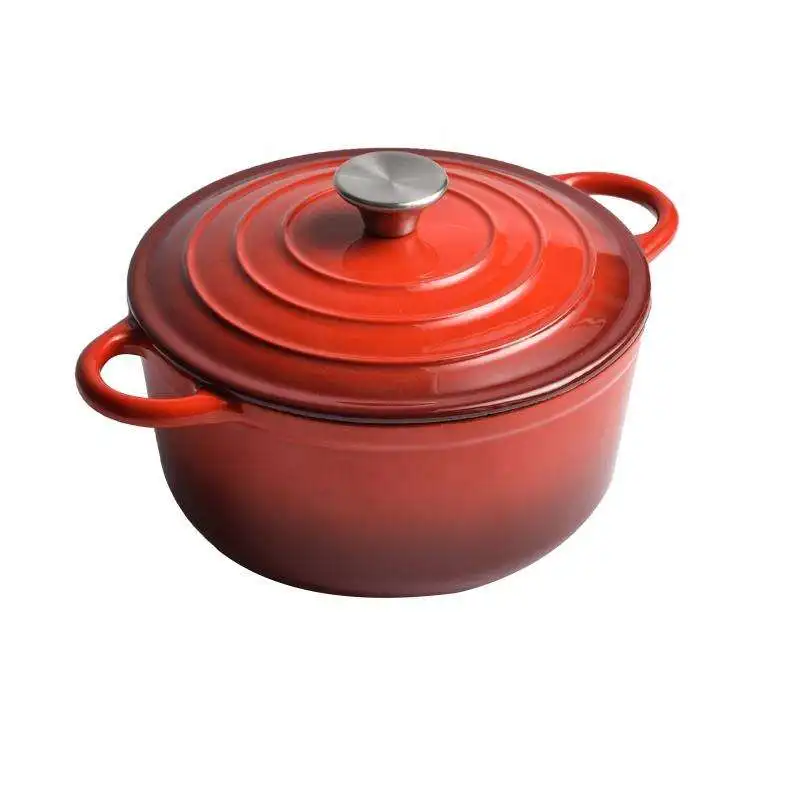 Cookware Kitchenware Cast Iron Pot Enameled Non Stick Dutch Oven