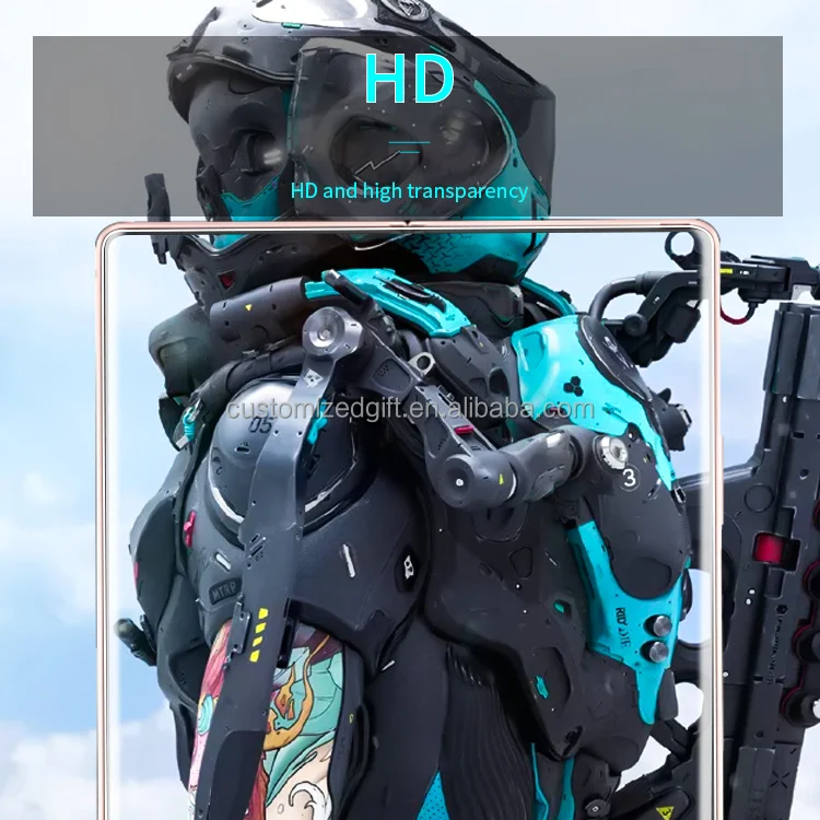 0.14mm Hydrogel Film for Royole FlexPai Invisible Screen Protector Fold Curved Protective Gel Film Scratch Resistant 6D TPU Film