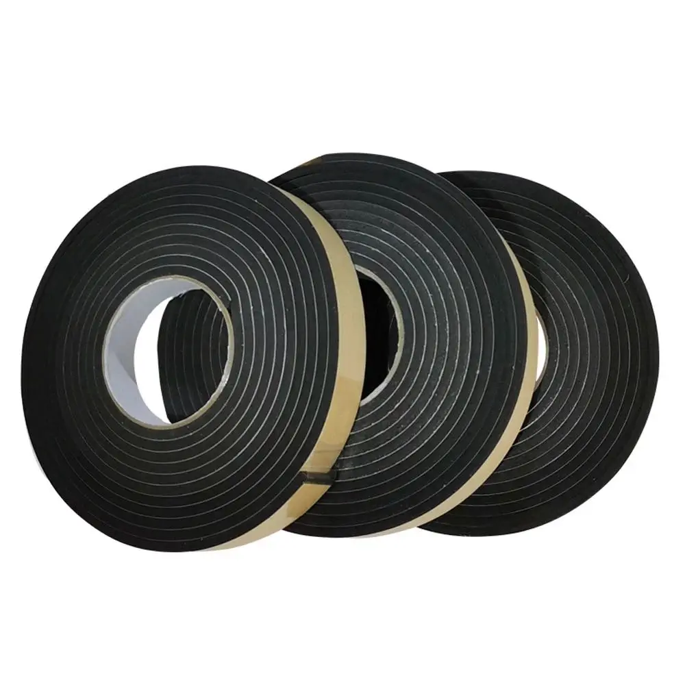 Double-sided Foam Black Coated tape Acrylic Adhesive Pe Sided Foam double sided eva foam tape jumbo roll