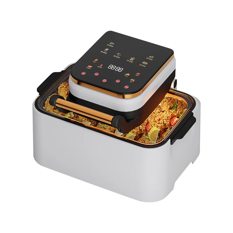 Hot Sell Large capacity low noise baking 2-in-1 air fryer