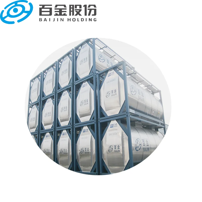 20Ft Cryogenic Iso Tank Container 20 Feet Lng T14 ISO Tank for Transport Liquids Chemical