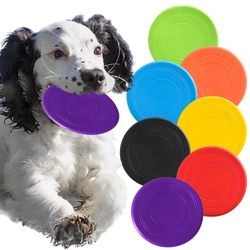 SinSky Dog Frisbeed Custom Logo High Flying Aerodynamic Disc Dogs Puppy Lightweight Floatable Frisbeed