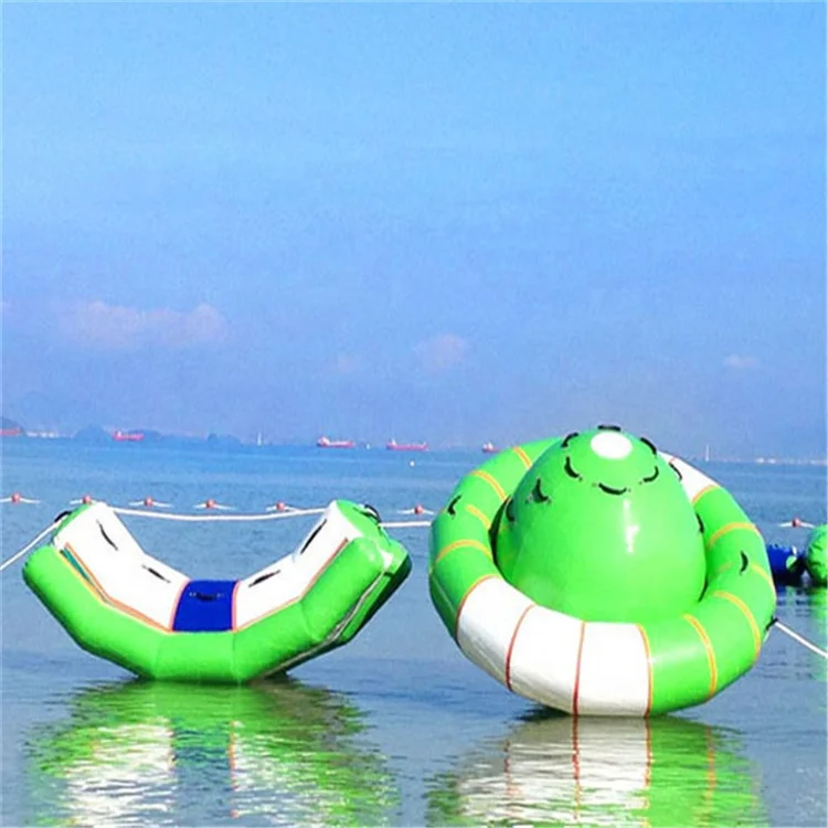 
Summer Inflatable Saturn Water Seesaw Floating Toys Spinner Equipment For Water Park 