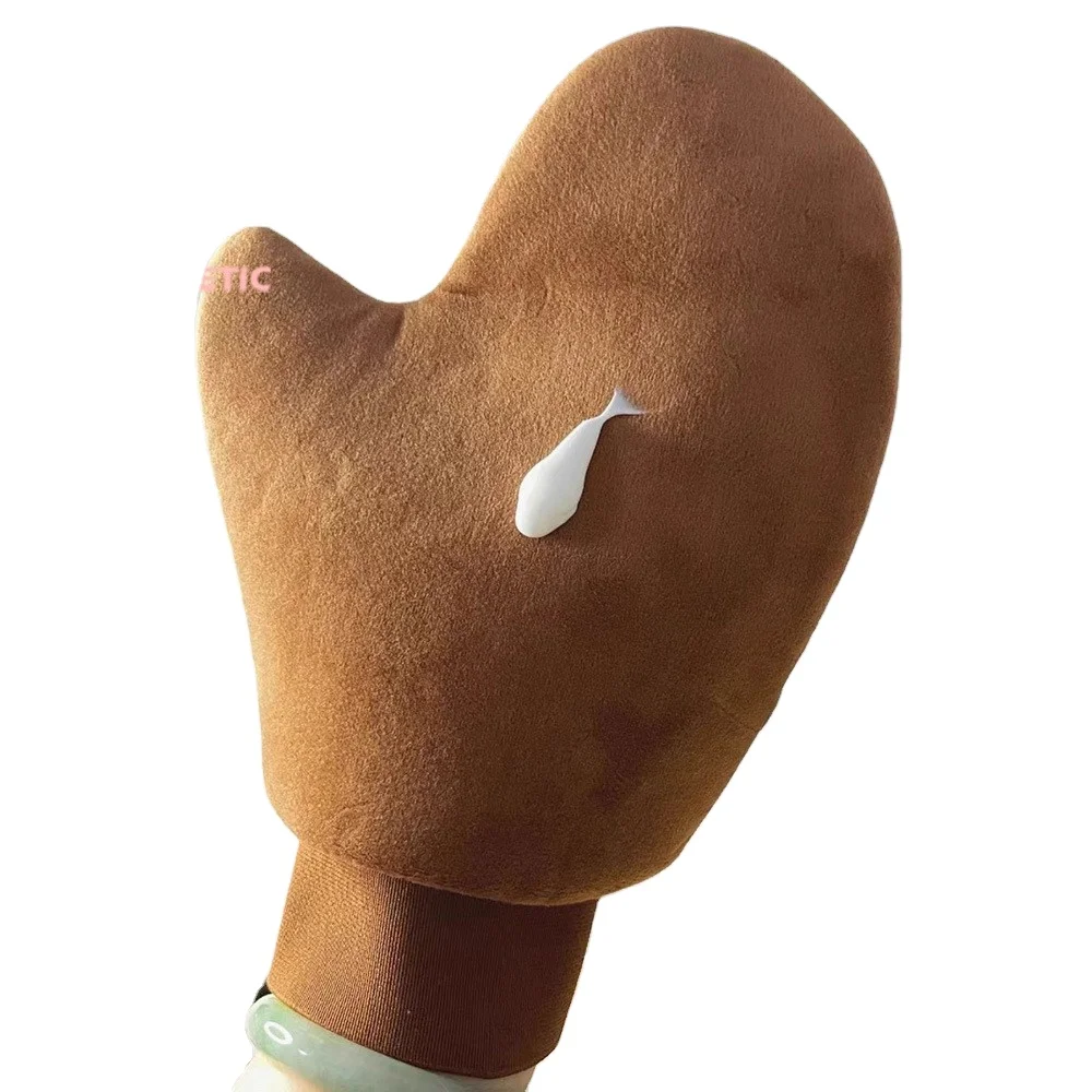 Ready To Ship Body Skin Care Moisturizing Body Lotion Use Magic Applicator Mitt Gloves Also Use For Tanning Mitt