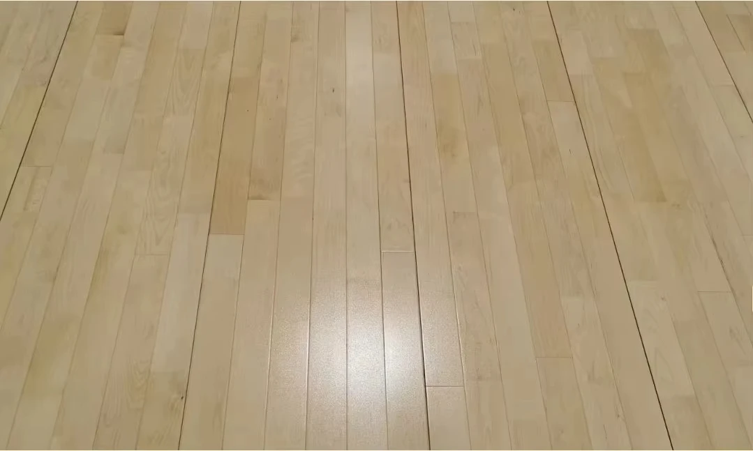 High quality Indoor Sports Venue Use Shock Absorption Wood Sports Flooring Basketball Court maple sports wooden flooring