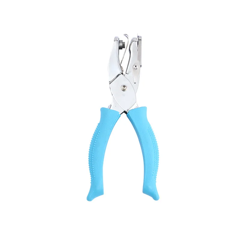 Love heart hole labor-saving, manual punch 3mm round hole binder punch pentacle single hole punch pliers