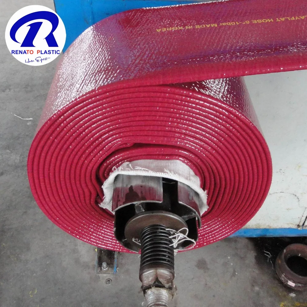 High Pressure RENATO Agricultural Irrigation Pipe OEM & ODM 1 1.5 2 3 4 Inch Flexible Water Hose Lay Flat Hose