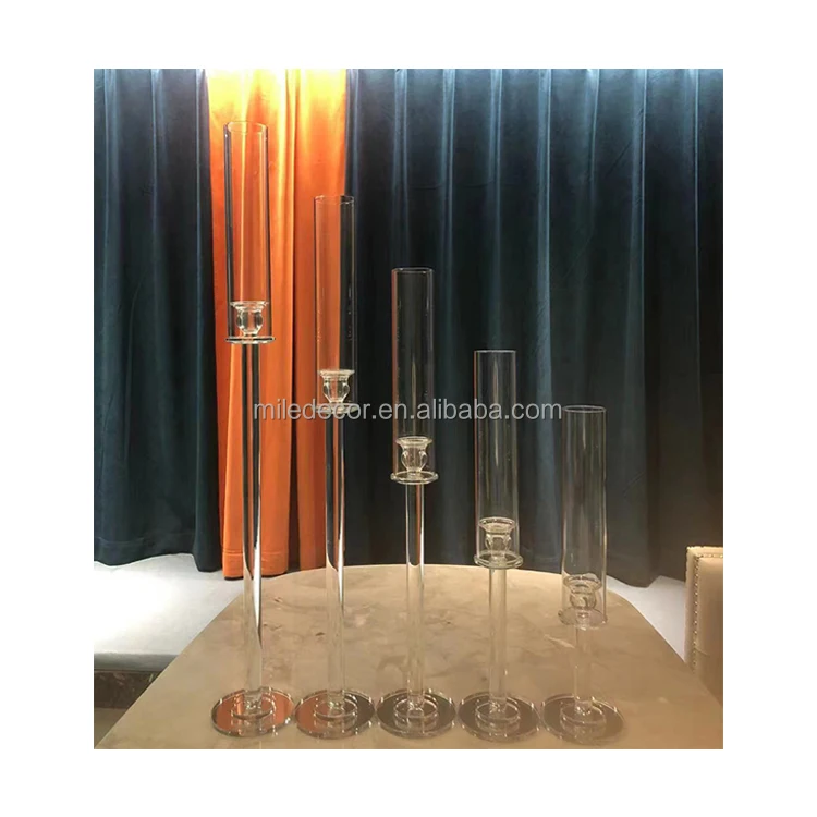 Высококачественный Хрустальный подсвечник центральный для стола свадебный