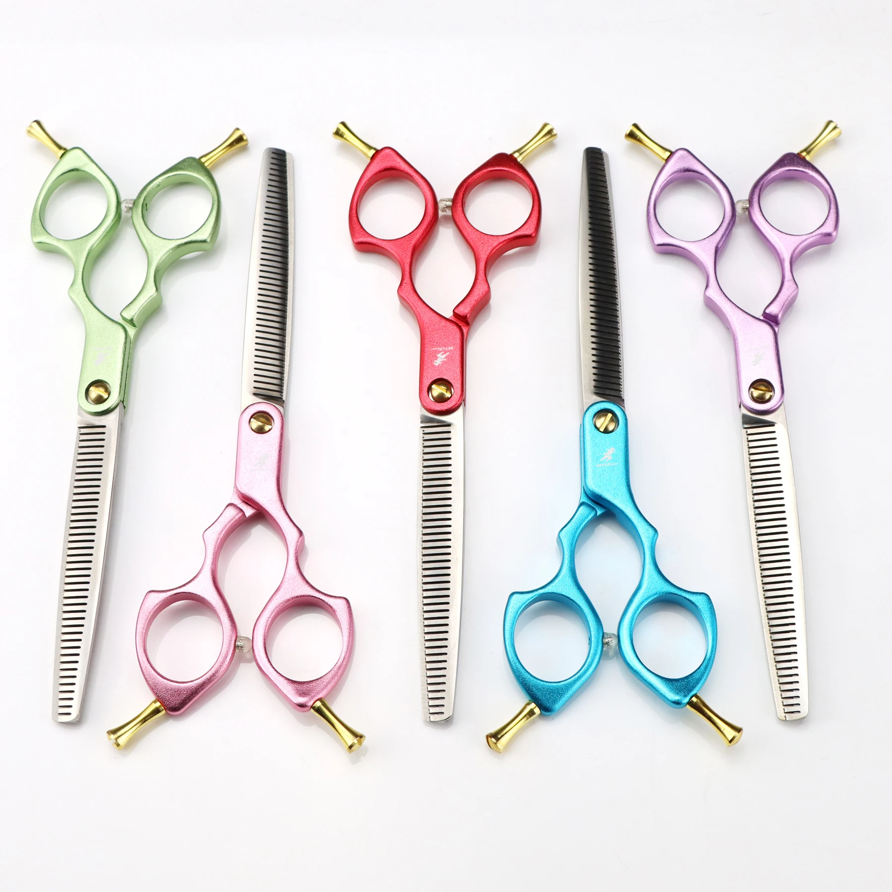 Профессиональные ножницы для ухода за питомцами MDZ 02 из авиационного алюминия, 6,5 дюйма