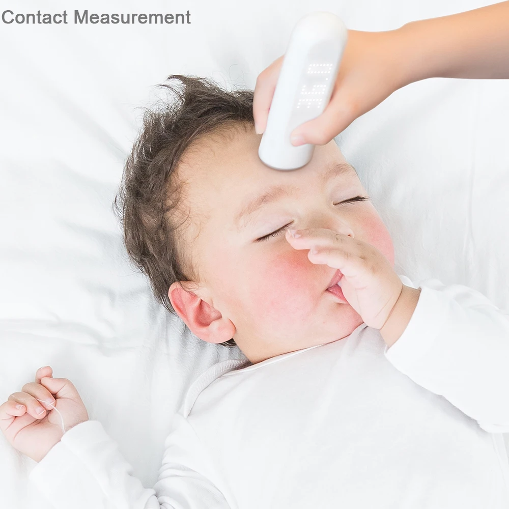 
In stock one day shipping termometro digital baby Smart Forehead thermometer infrared forehead thermometer 