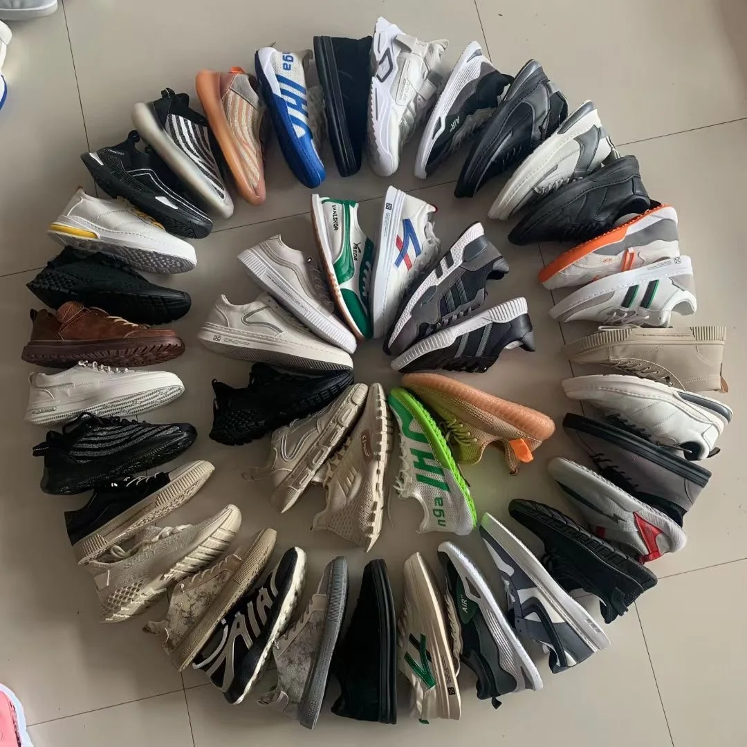 womens Used Mixed Shoes Men casual shoes Fashion Branded Sport Shoes Stock
