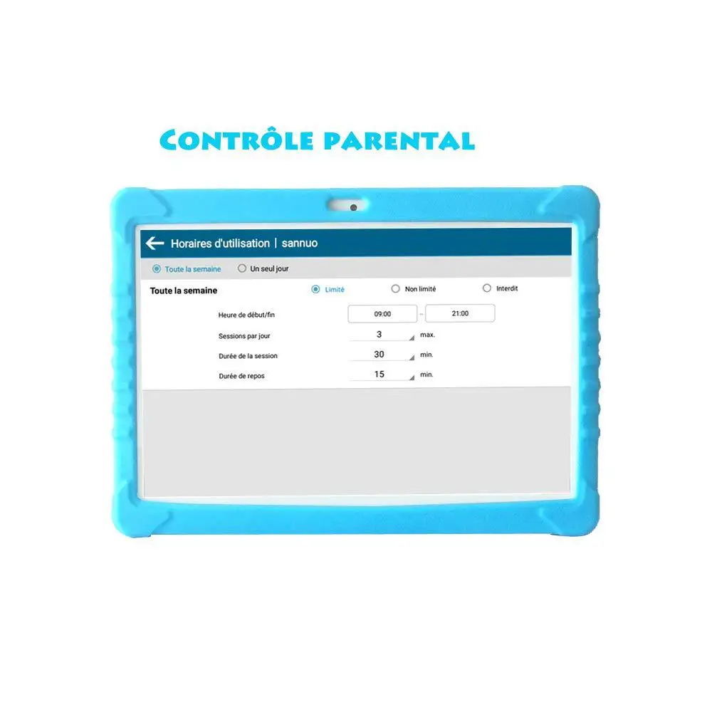 10 inch tablet 2G+32G Android tablet  pc with Iwawa app  for kids educational