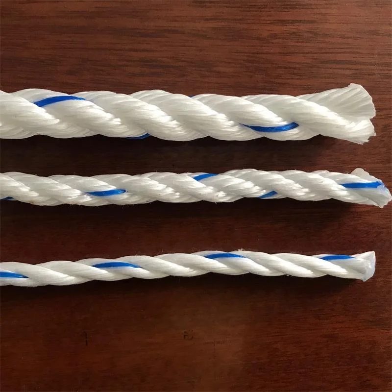 Hot sale PP Polypropylene 4 strand  Rope PP Danline  Rope