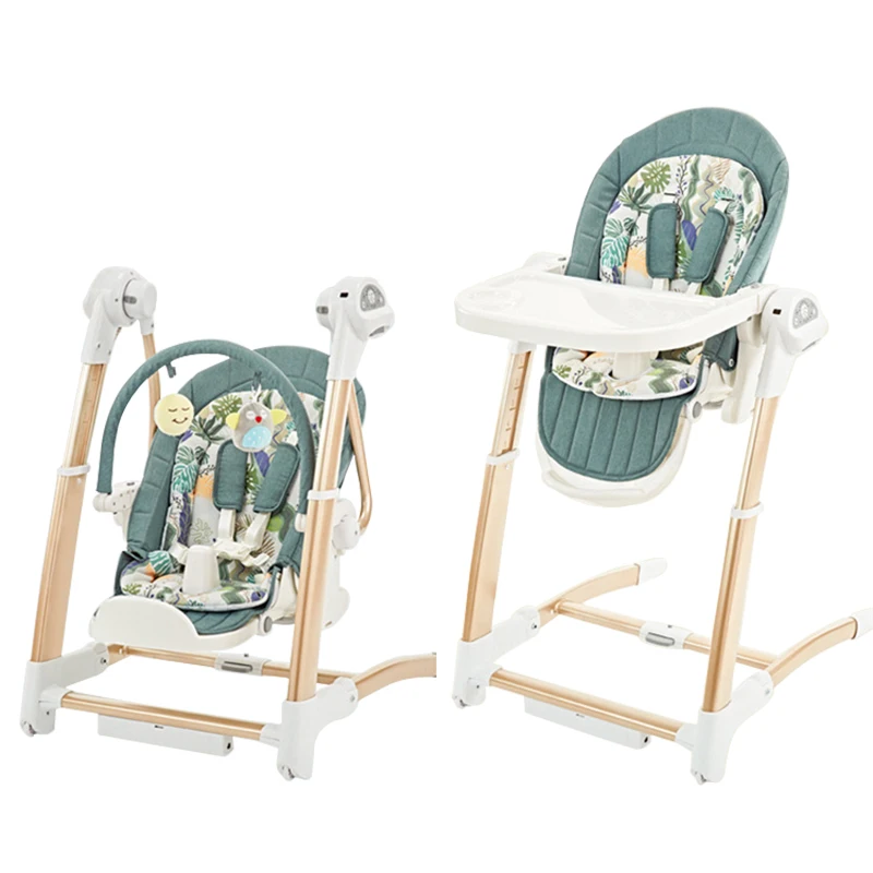 2023 New Hot Selling Portable High Chair Baby Bassinets Cradles Nest Swing Rocking Bed Dining Feeding Berceau Chair