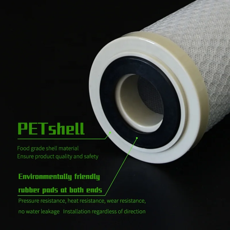  20 дюймов CTO сжатый угольный фильтр для воды картридж/воденой фильтровой элемент