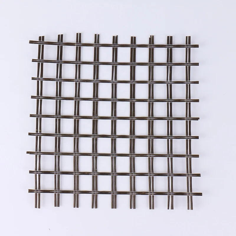 quality road construction material fiberglass geogrid Polyester Mine Geogrid  used slope protection  Mine safety protection