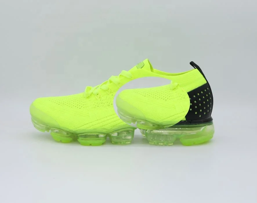 Высококачественная амортизирующая Подушка Air Vapormax 2 мужские и женские кроссовки для бега спортивная обувь