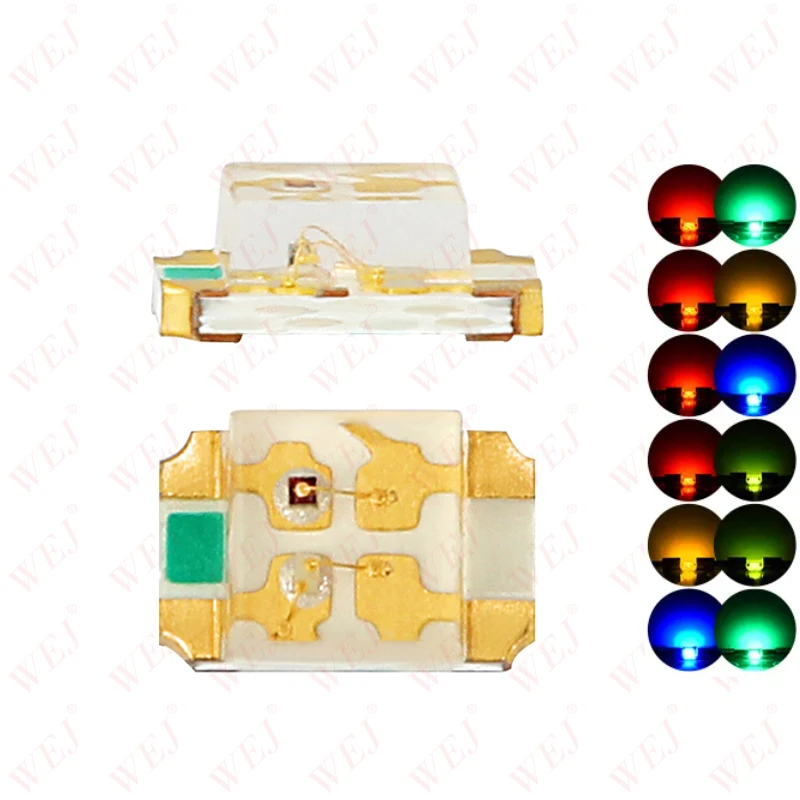 SMD светодиодный Диод 0603 1206 0805 1608 2835 3535 3014 одноцветные светодиодные чипы с высоким светоизлучающим диодом