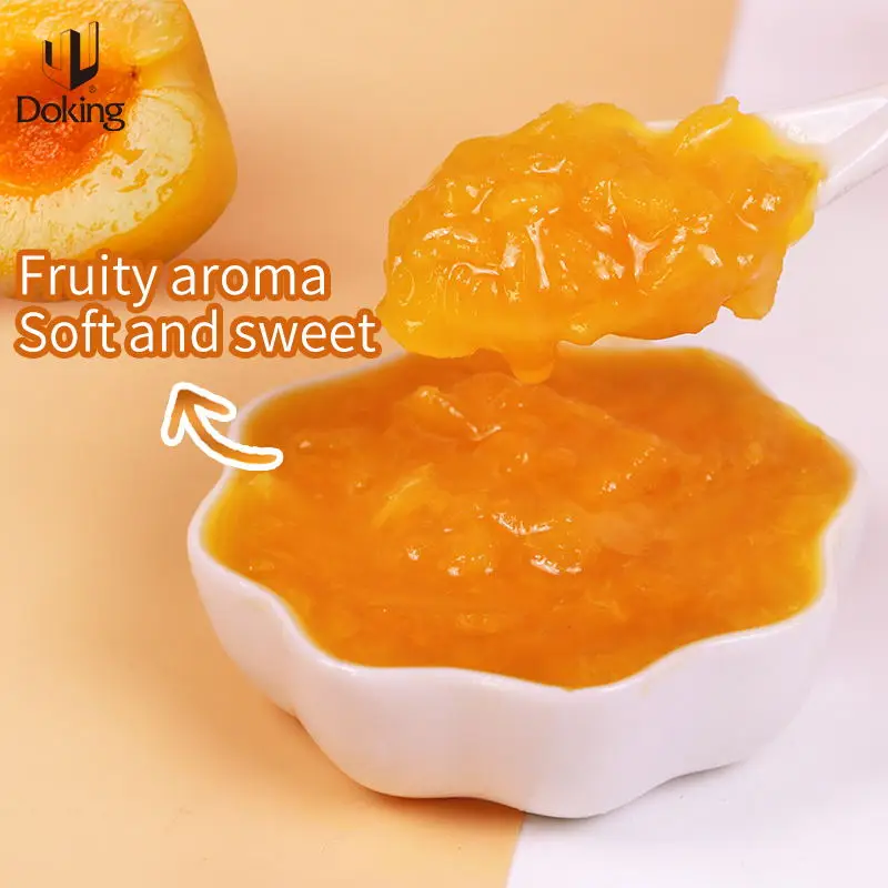China Doking pure natural apricot meat making tea shop special fruit tea drink commercial wholesale Apricot jam
