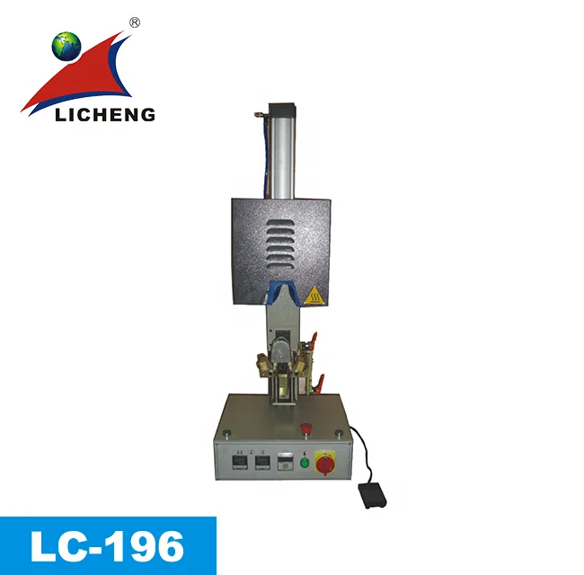 LC-196 Tabletop Shoe Back Part Counter Moulding Forming Machine