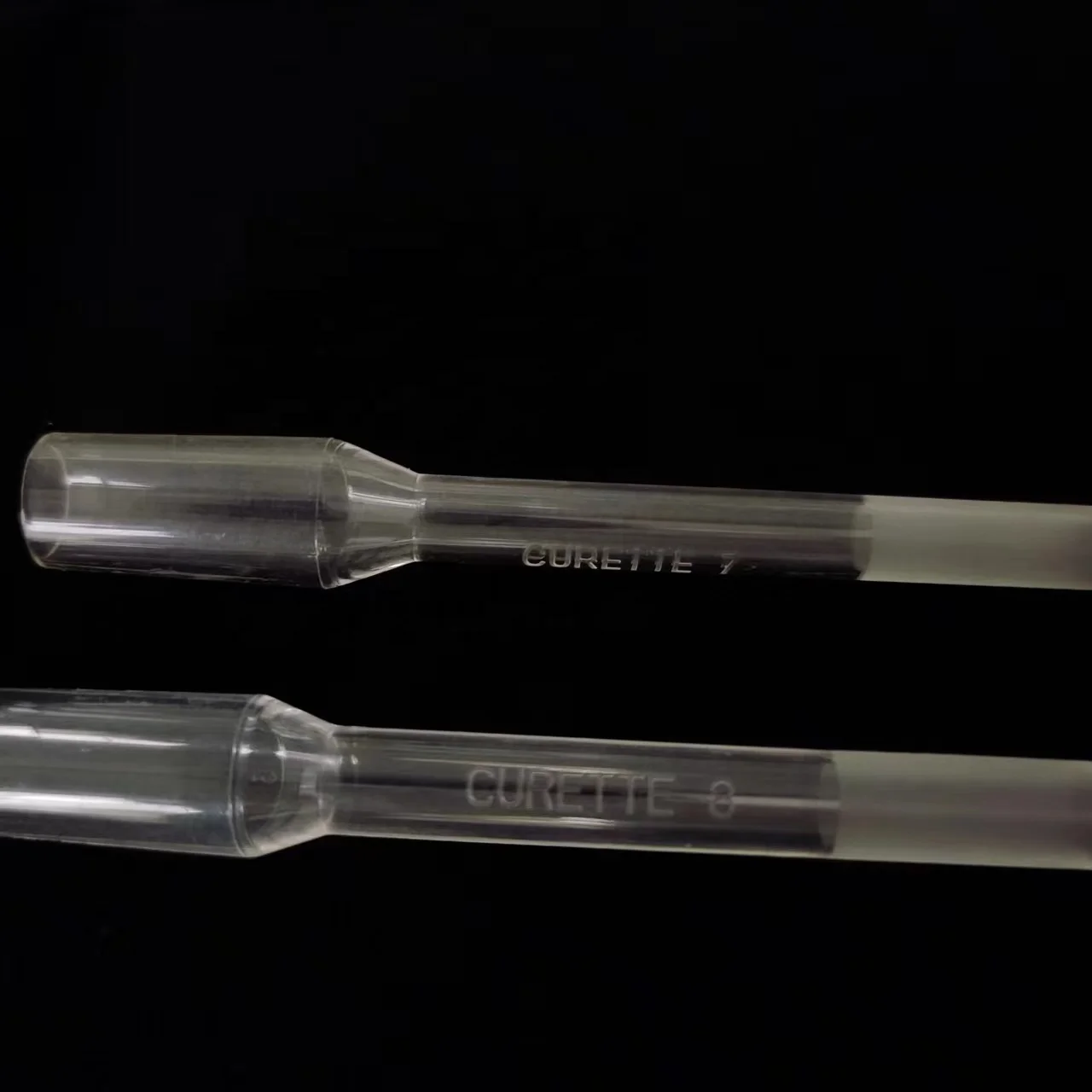 Medical supplies Kresin material rigid and curved curette 6mm-14mm size