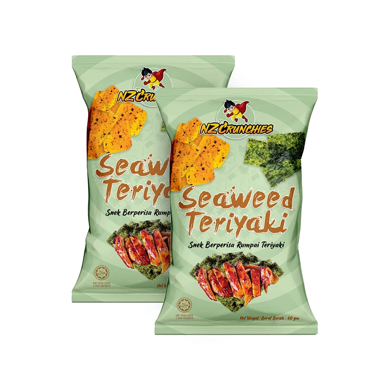 Factory Price Malaysia NZC Seaweed Teriyaki Snack Crisp Provides A Different Enjoyable Taste for Snack Enthusiasts