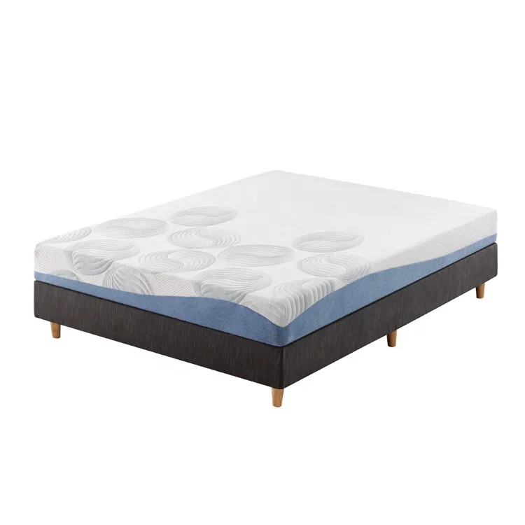 Hot Sale Bedroom Furniture Set High Density Hypo-Llergenic Latex Bed Foam Spring Mattress With Roll up Package