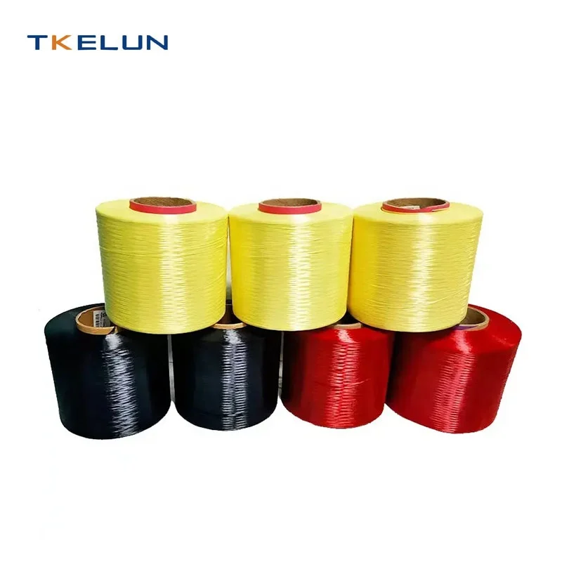 100D-3000D высокопрочная высокотемпературная огнестойкая пара арамидная 1414 нить из волокна швейная высокая прочность