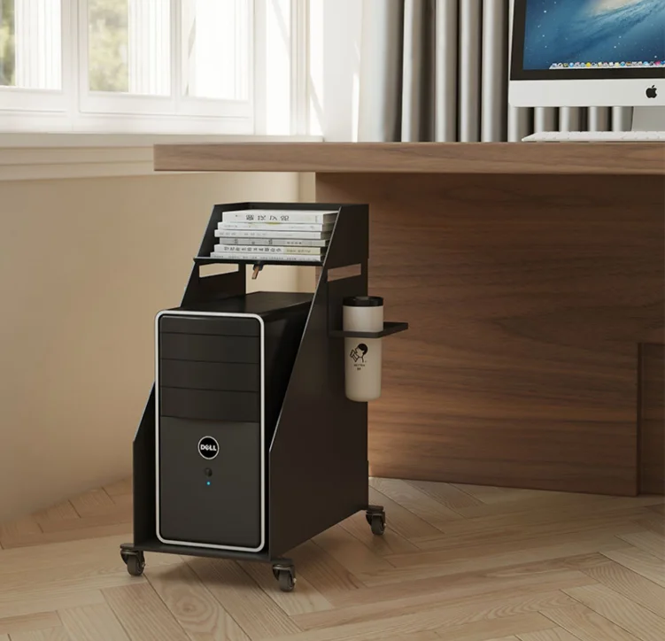 computer tray storage rack move  Bedside Table Bedside Nightstand Side Table for home  Corner Table