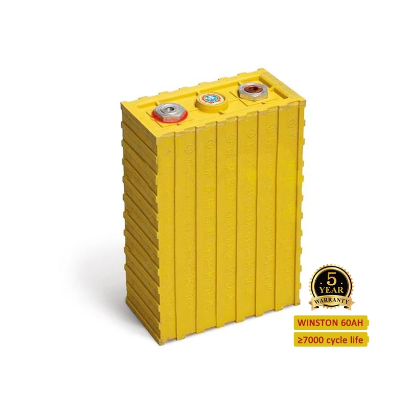 Winston 3.2V 60Ah Lithium LiFePo4 Battery Deep Cycle Solar Battery EV AGV battery