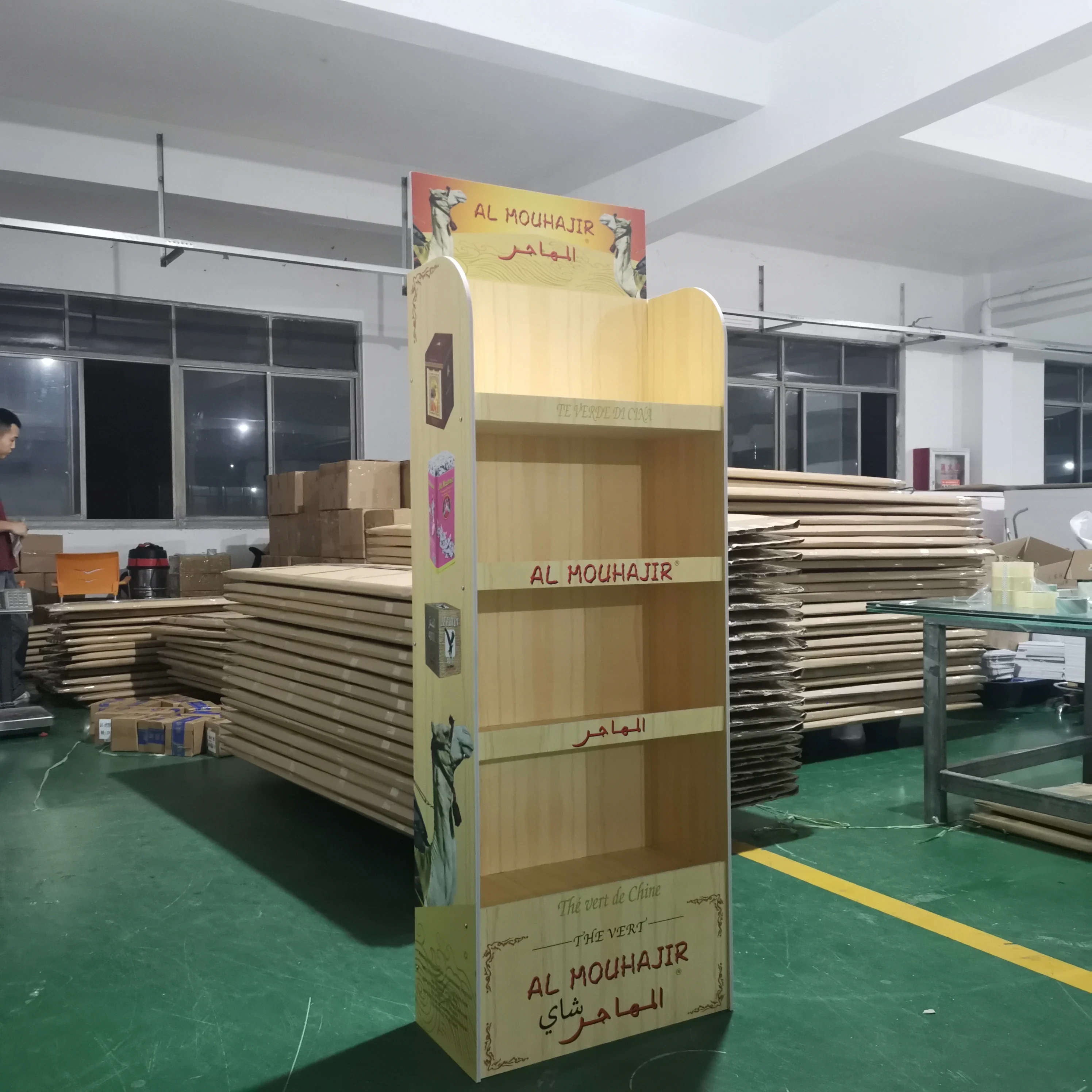 Customised Detachable Structure PVC Foam Board Display Stand POP Shelves Customized Size