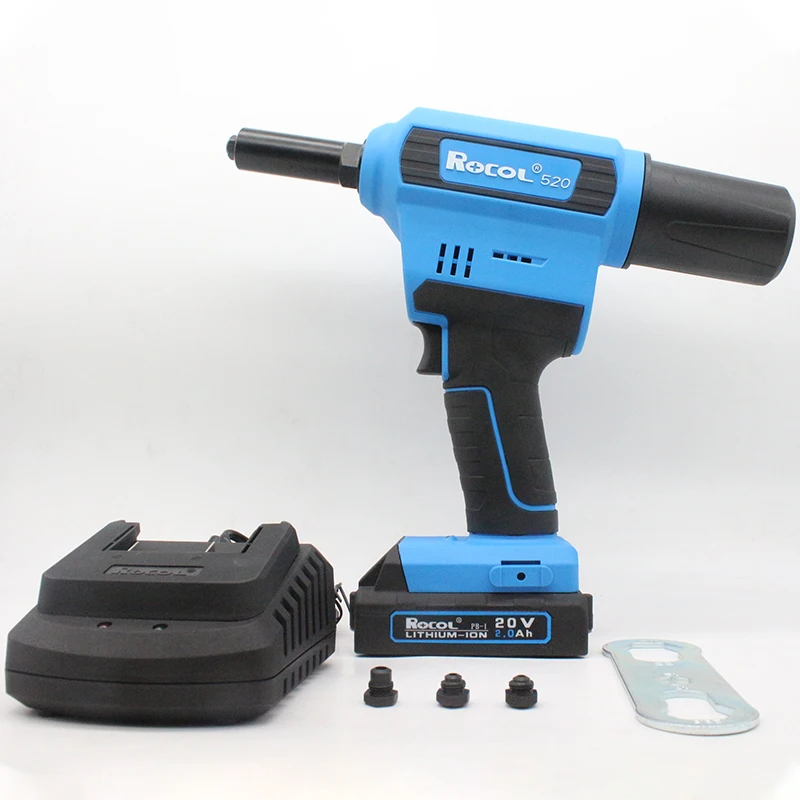 Electric RL-520 Rivet 18V battery rivet gun 20V li-ion battery cordless brushless riveter