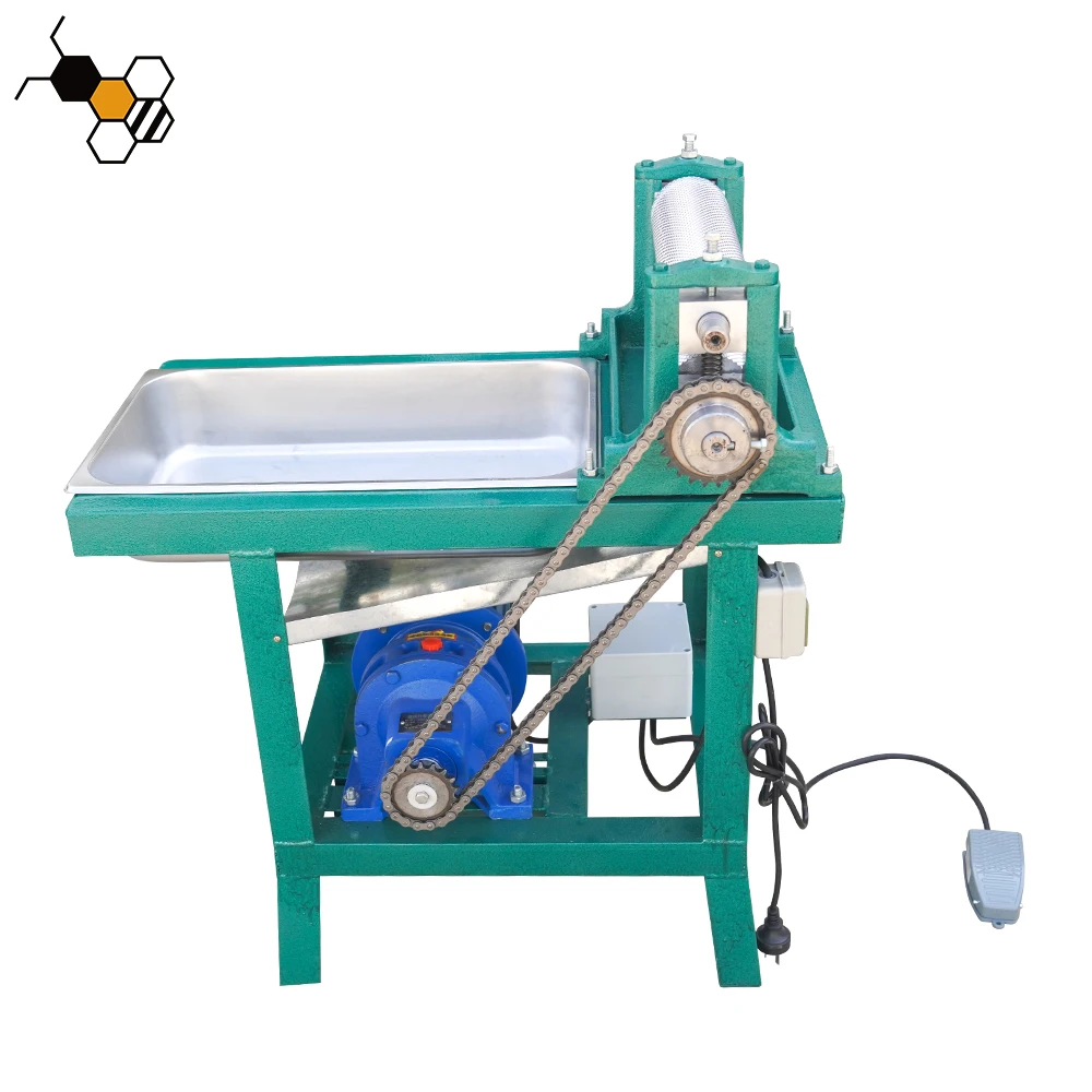 Beekeeping Equipment Tools Full Automatic Embossing Beeswax Comb Foundation Roller Machine Electric Power Multi Function Alloy