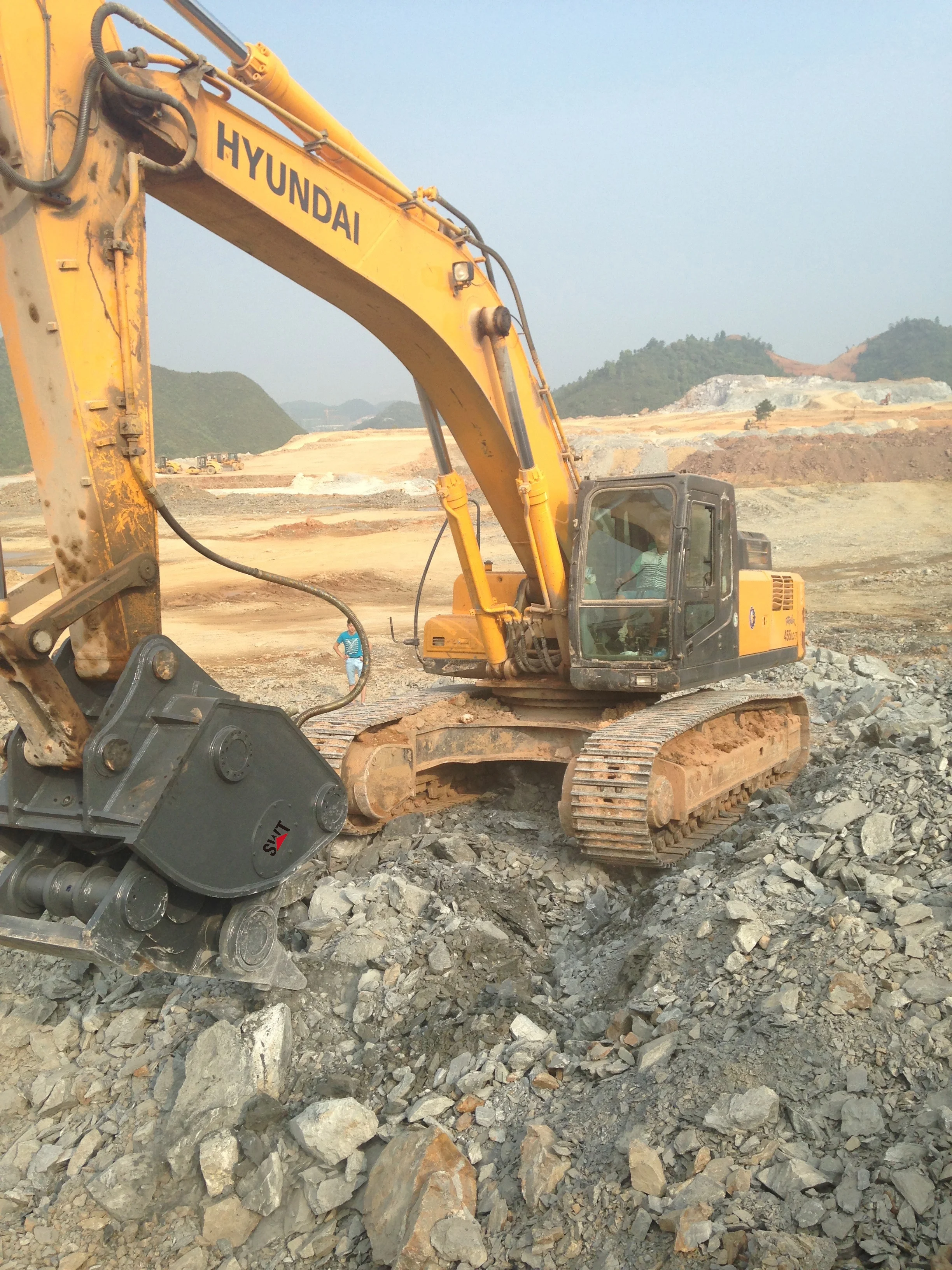 sv-20 excavator vibro ripper,rock breaker, SWT hydraulic ripper