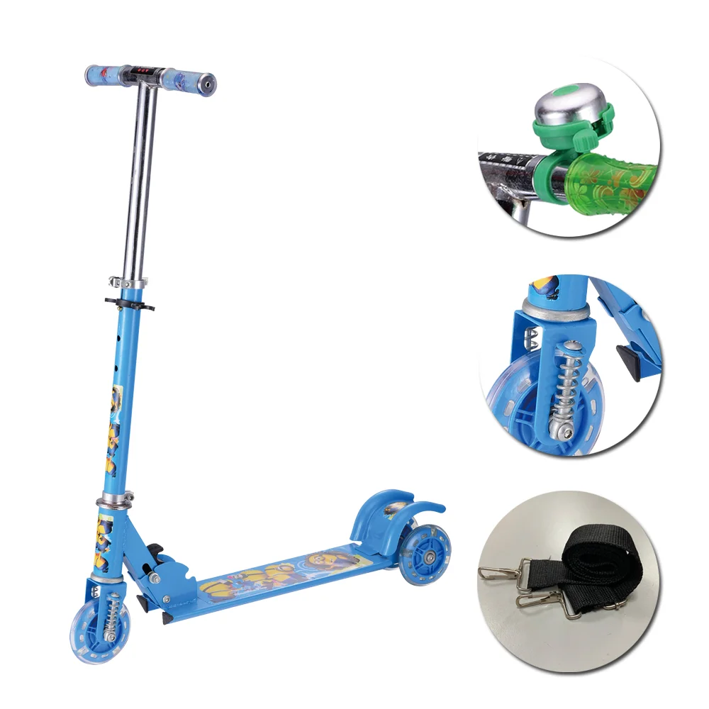 Wholesale Popular kids  suspension scooter for sale/CE hot sale 3 wheels children scooters /OEM baby toys kick scooter for kids