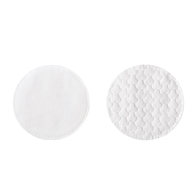 RTS Round Makeup Remover Clean Pads 80PCS Cosmetic Non-woven Facial Cotton Pads organic cotton pad