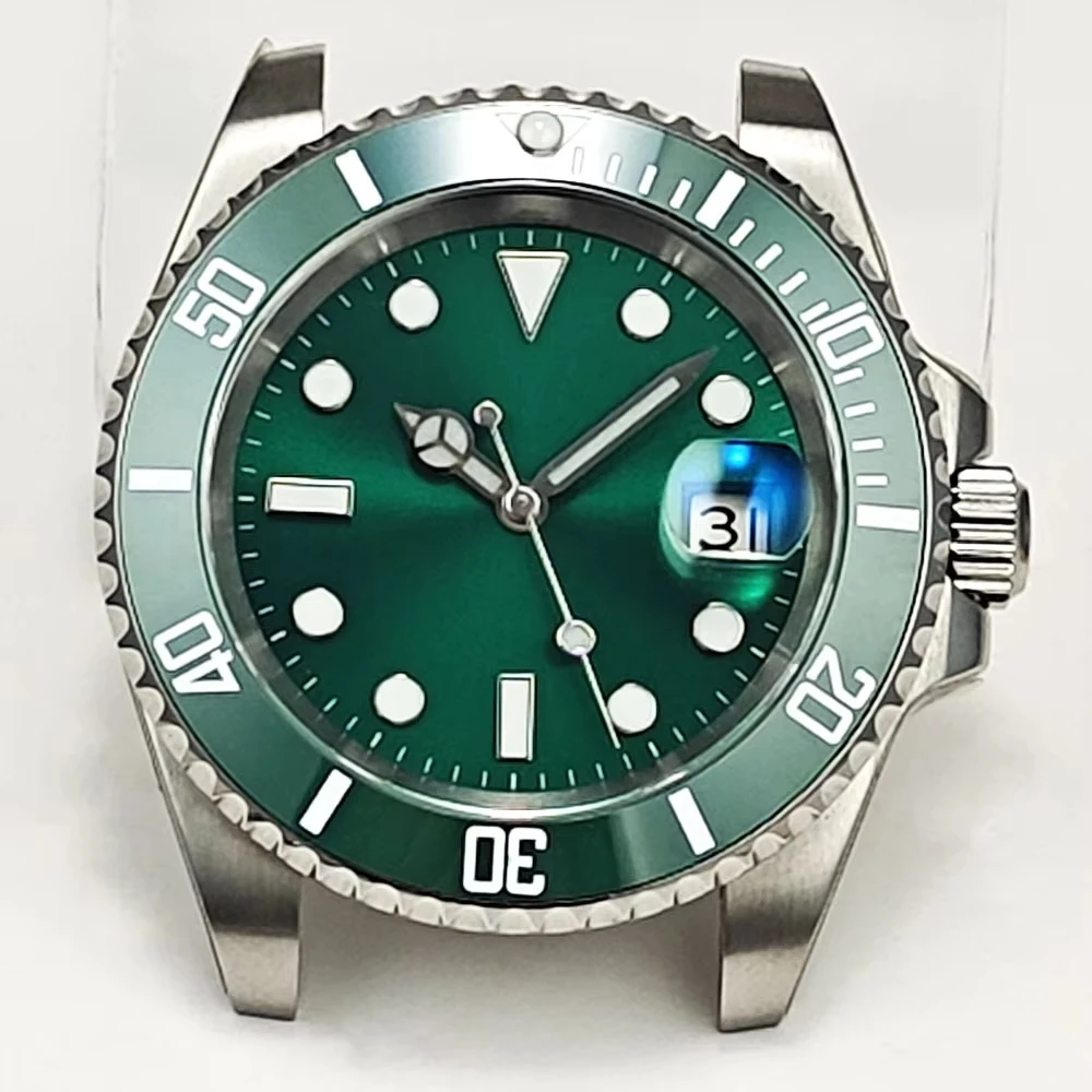 OEM Top Case Mechanical Movement Complete Set Accessories Stainless Steel Strap Diving 2813/NH35/8215 Movement Accessory Set